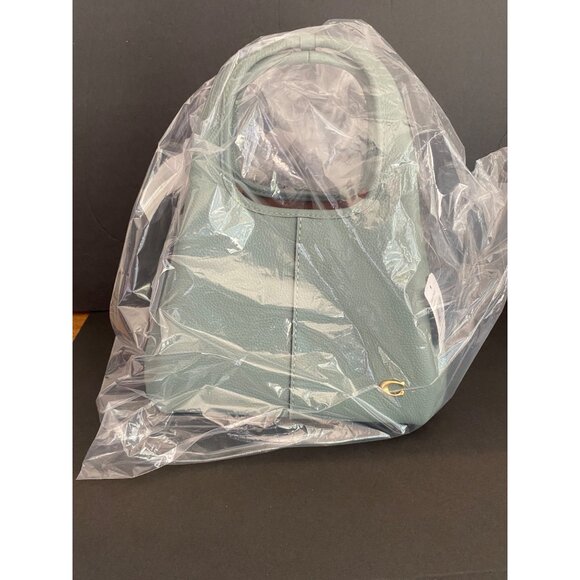 NWT Coach Lana Shoulder Bag 23 In Sage Pebbled Leather CM545 - Picture 6 of 7